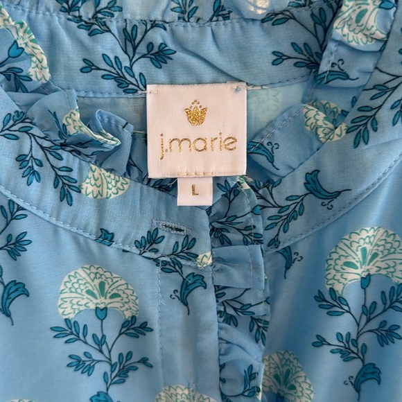J.Marie blue dress size large - Picture 4 of 4